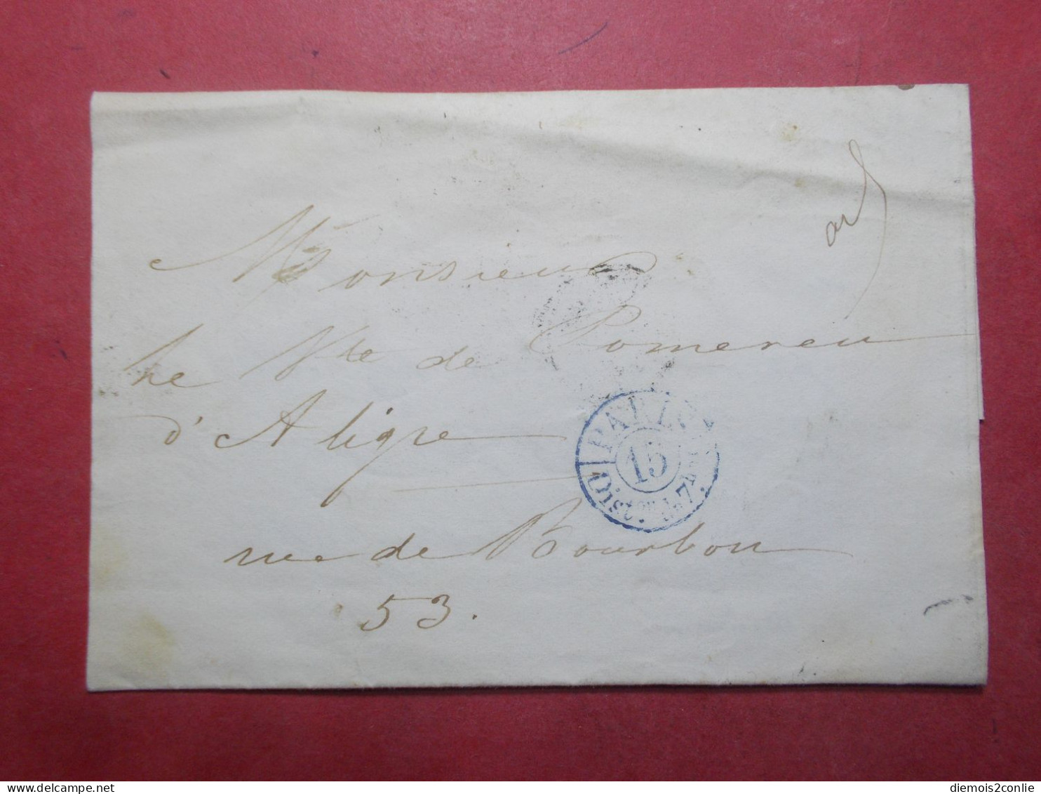 Marcophilie Lettre Enveloppe Oblitération Invitation Soirée 1838 + Divers Cachets Cf Description (B306) - Ohne Zuordnung