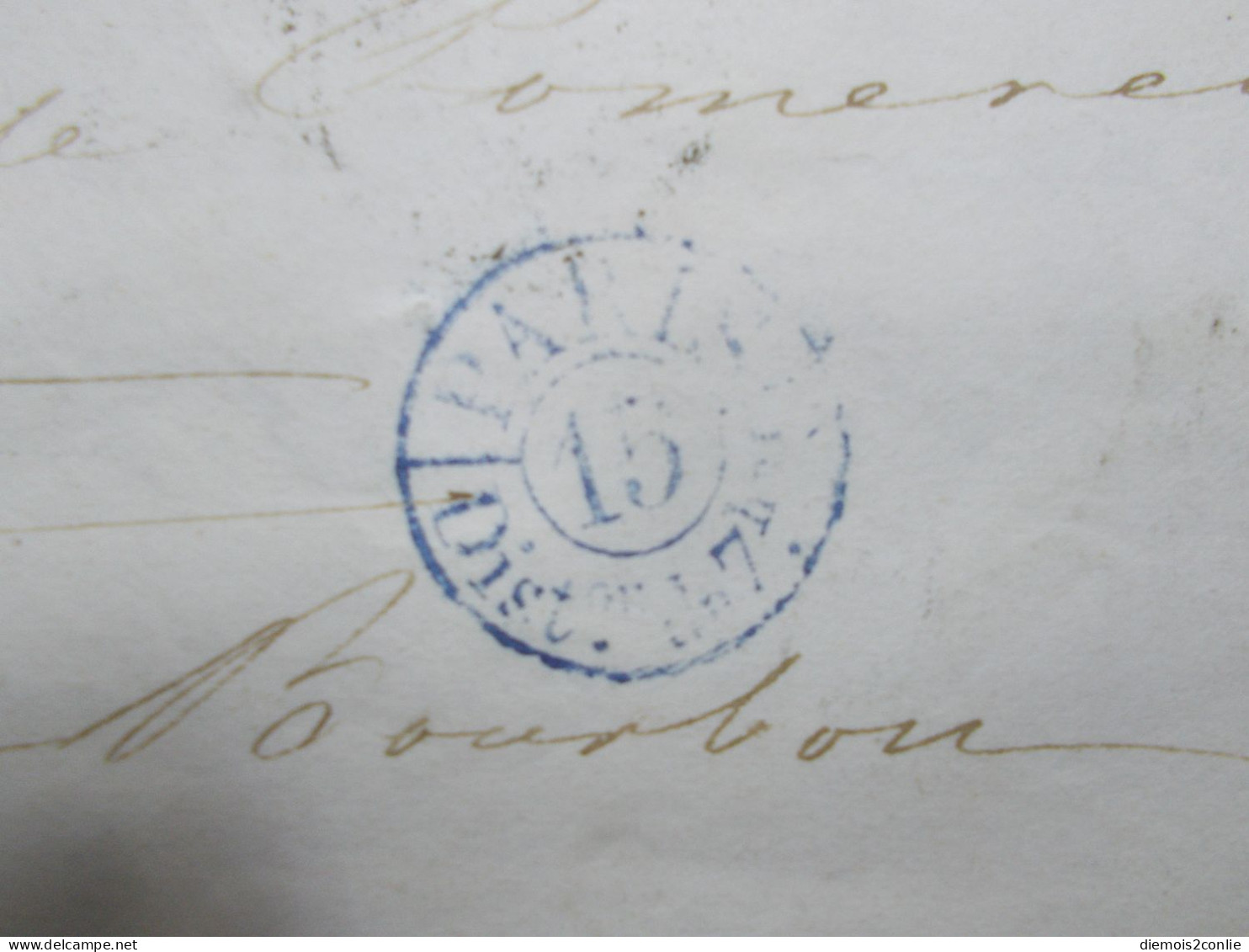 Marcophilie Lettre Enveloppe Oblitération Invitation Soirée 1838 + Divers Cachets Cf Description (B306) - Unclassified