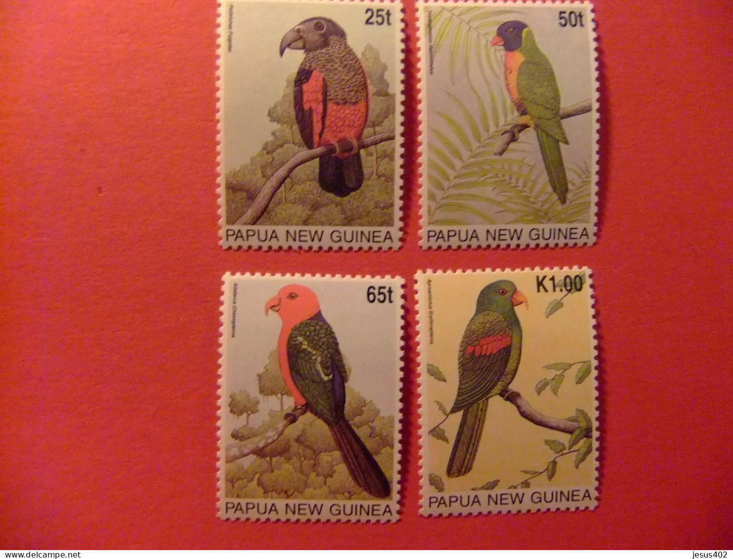 52 PAPUA NEW GUINEA / NUEVA GUINEA 1996 / FAUNA PAJARO / YVERT 750 /53 MNH - Perroquets & Tropicaux