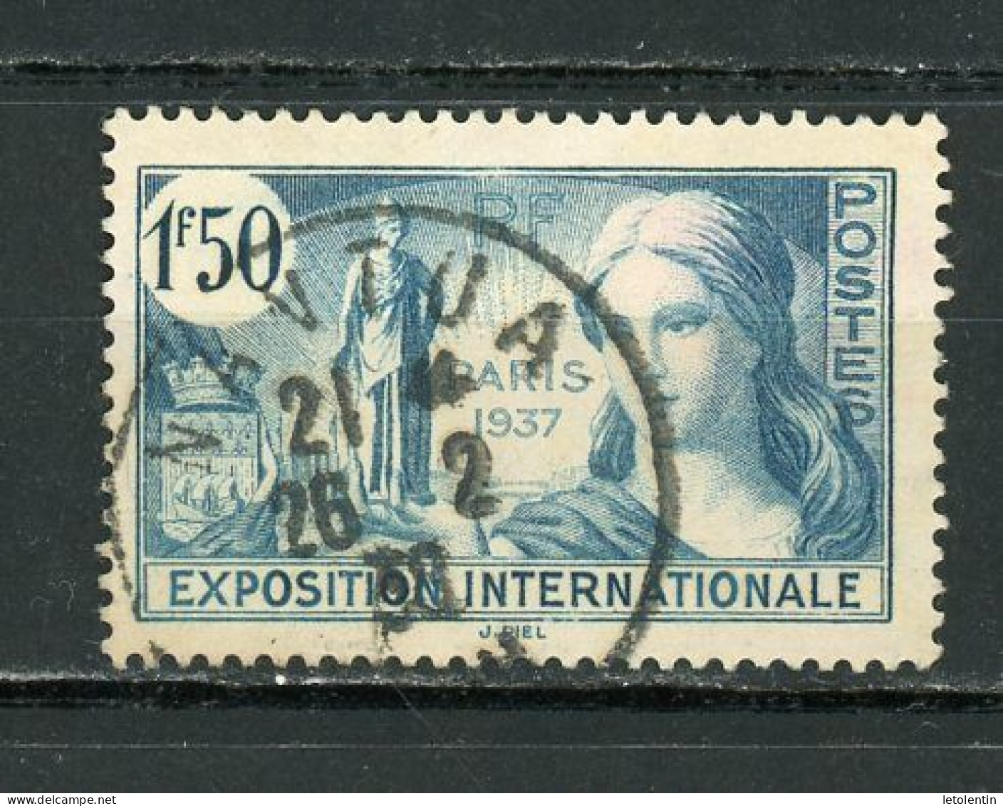 FRANCE - EXPO DE PARIS - N° Yvert 336 Obli Ronde De “NANTUA De 1938” - Usati