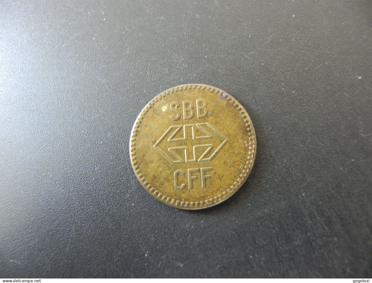 Jeton Token Schweiz Suisse Switzerland - SBB CFF FSS - Bon Für 1 Getränk - Otros & Sin Clasificación