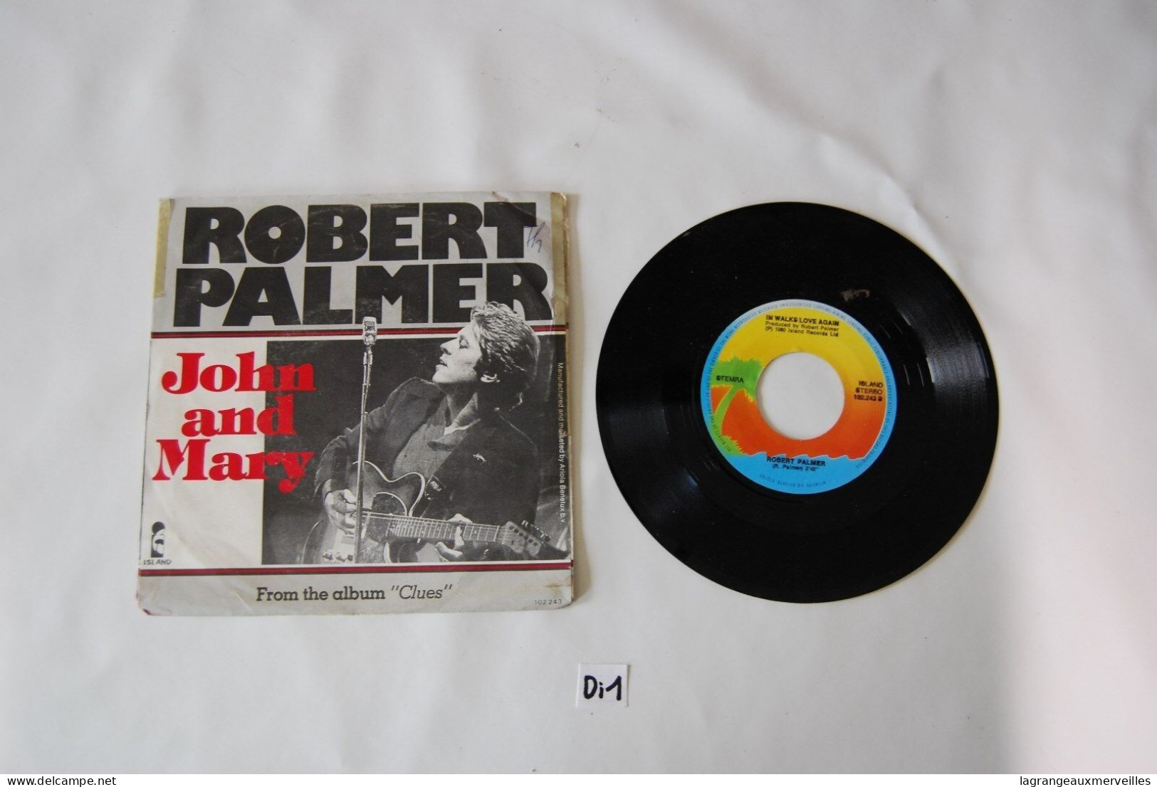 Di1- Vinyl 45 T - Robert Palmer - John Et Mary - Rock