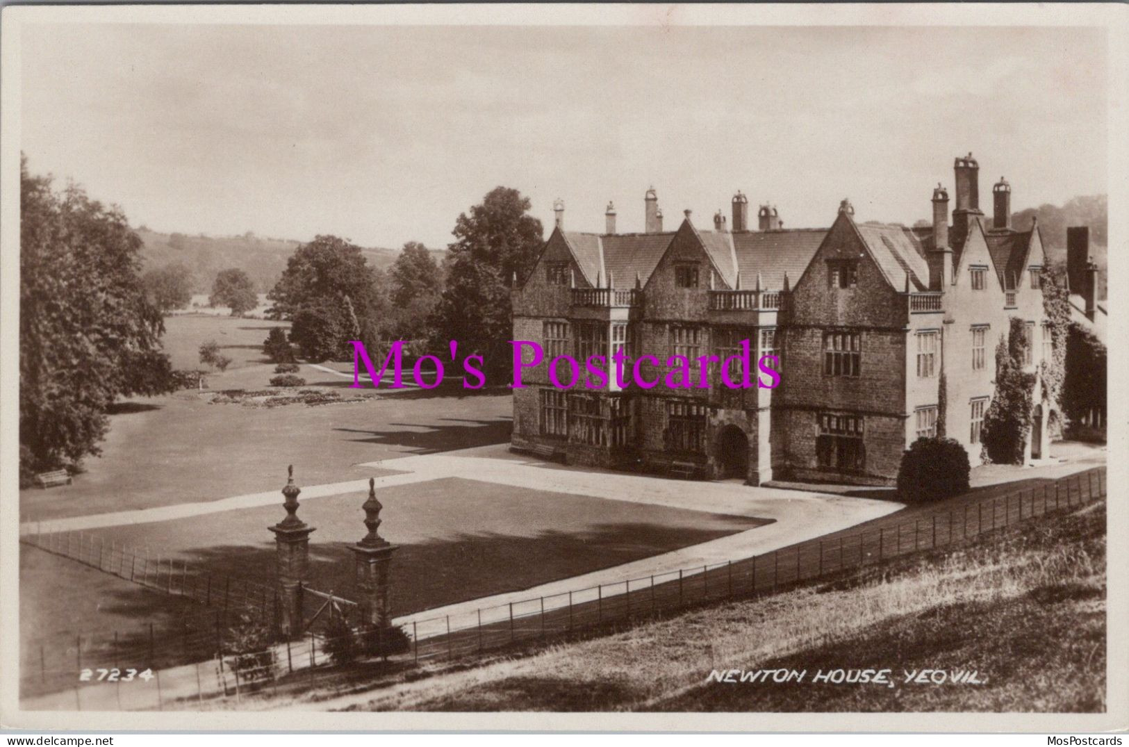 Somerset Postcard - Newton House, Yeovil  DZ163 - Andere & Zonder Classificatie