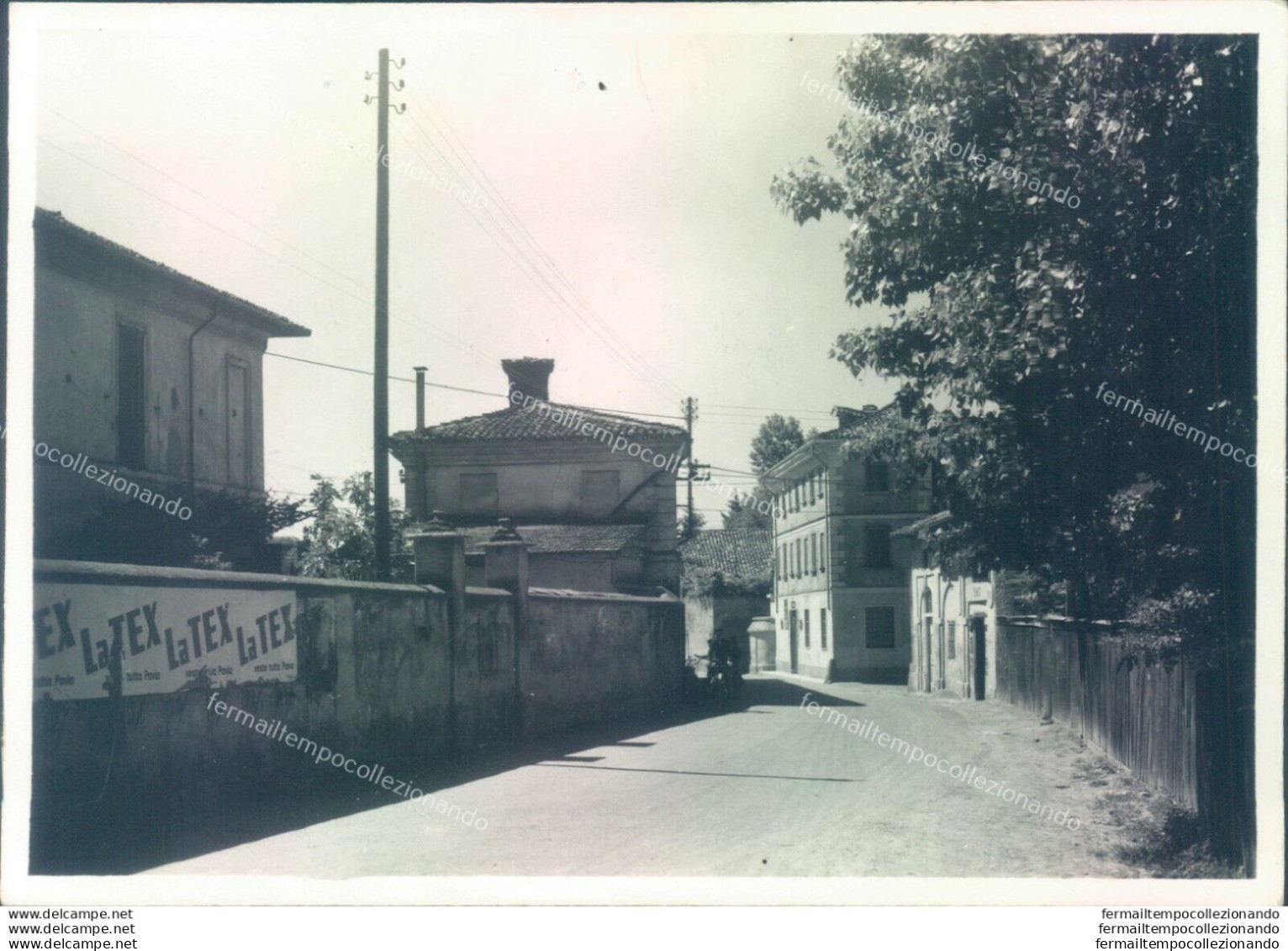 M249 Bozza Fotografica Linarolo Via Felice Cavallotti Provincia Di Pavia - Pavia