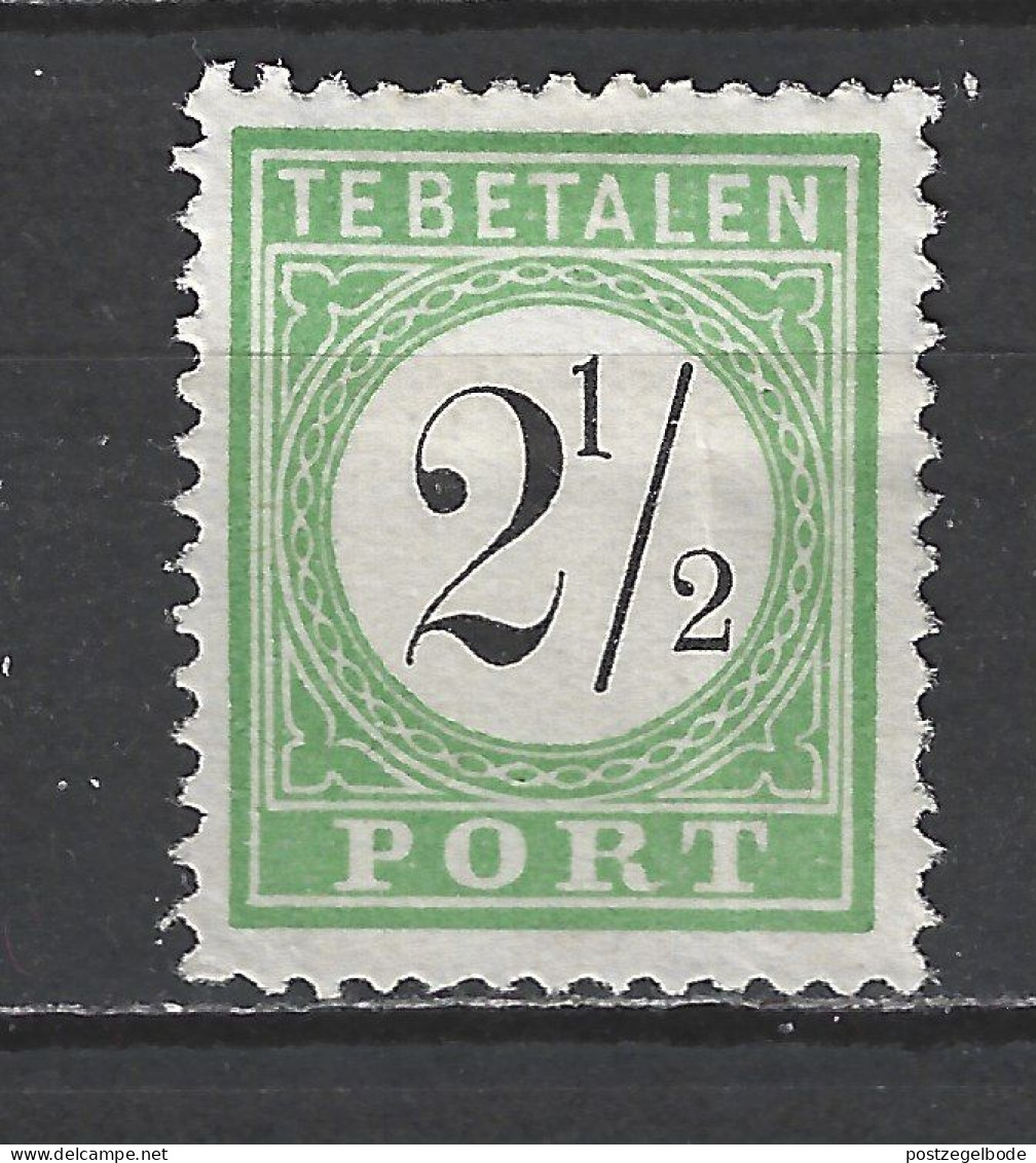 Curacao Port 1 Type 2 MLH ; Port Postage Due Timbre-taxe Postmarke Sellos De Correos 1889 - Curazao, Antillas Holandesas, Aruba