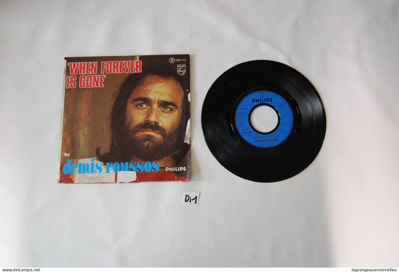 Di1- Vinyl 45 T - Demis Roussos - With You - Philips - Disco, Pop