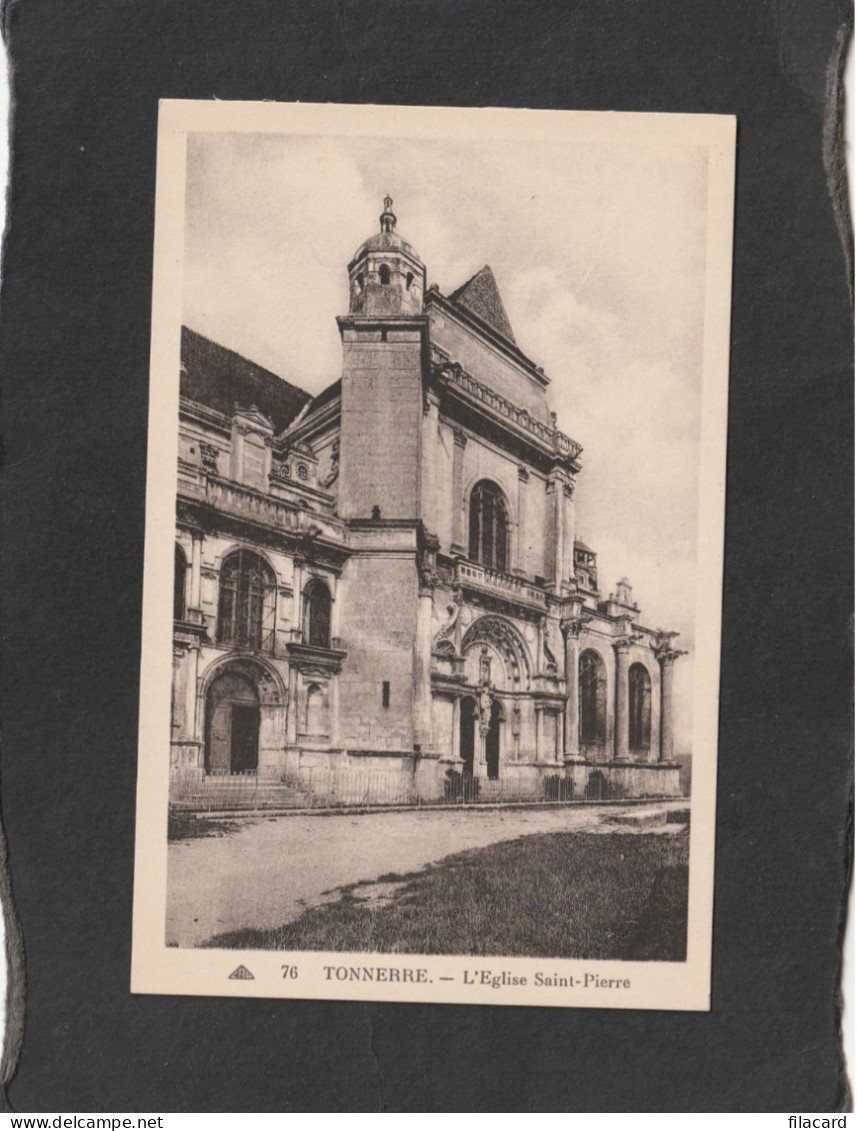 128624         Francia,     Tonnerre,     L"Eglise  Saint-Pierre,   NV - Tonnerre