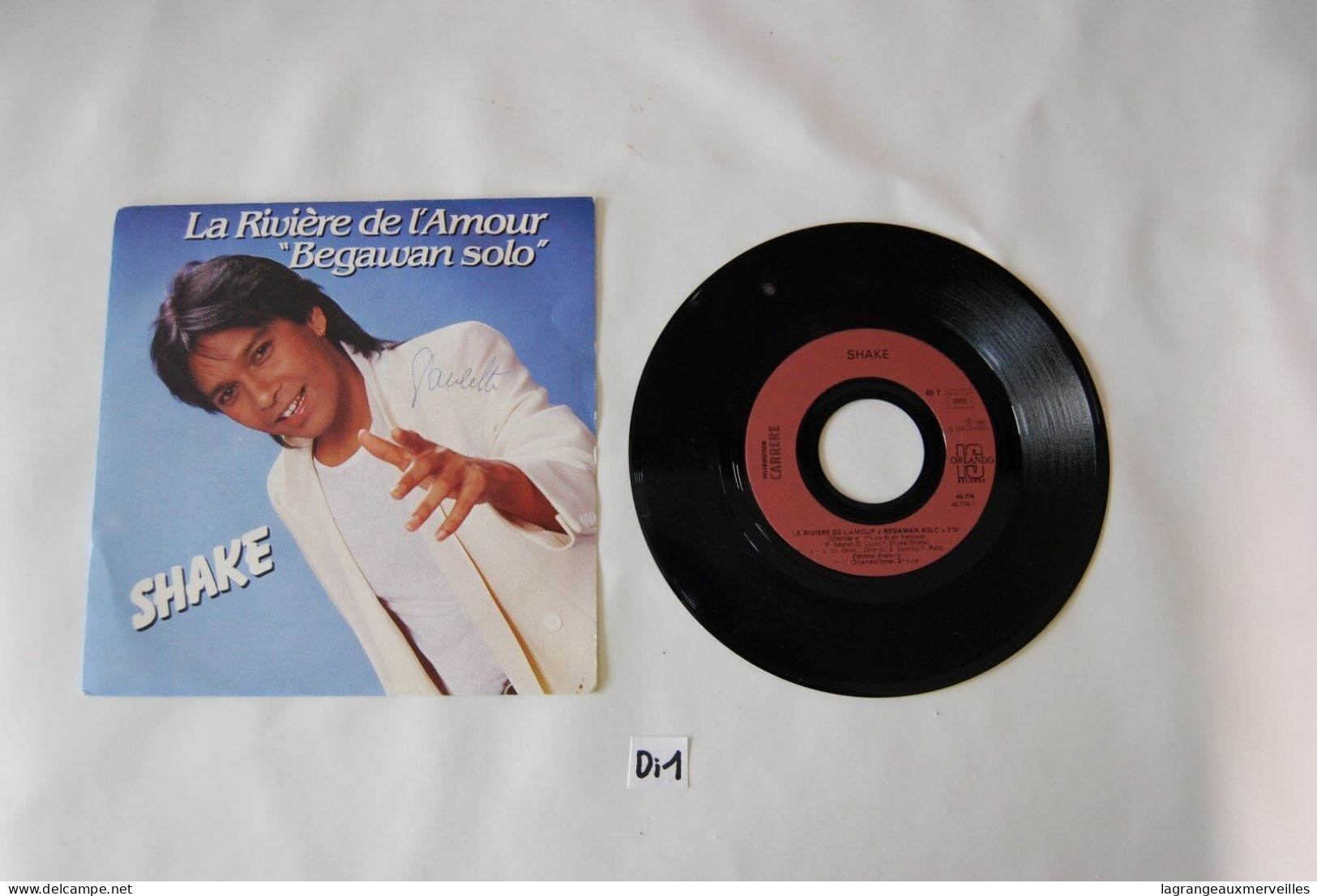 Di1- Vinyl 45 T - SHAKE - Les Rivières De L'amour - Autres - Musique Française