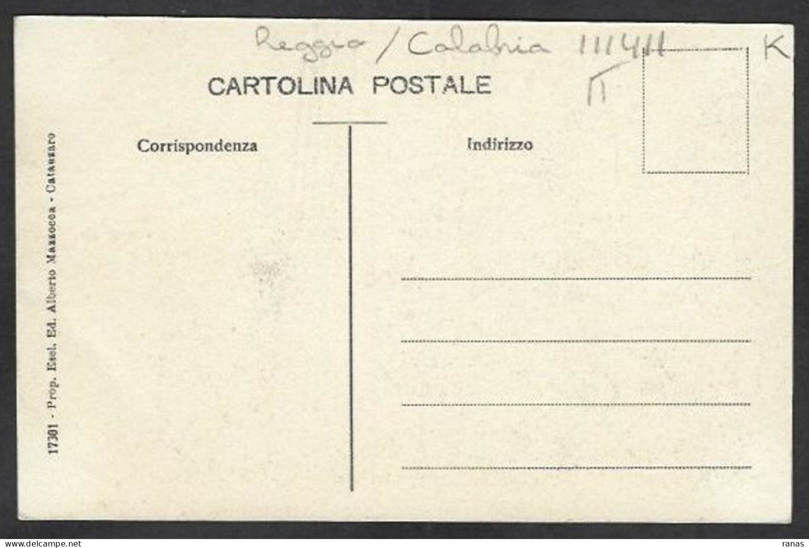 CPA Italie Italia Non Circulé Militaria - Reggio Calabria