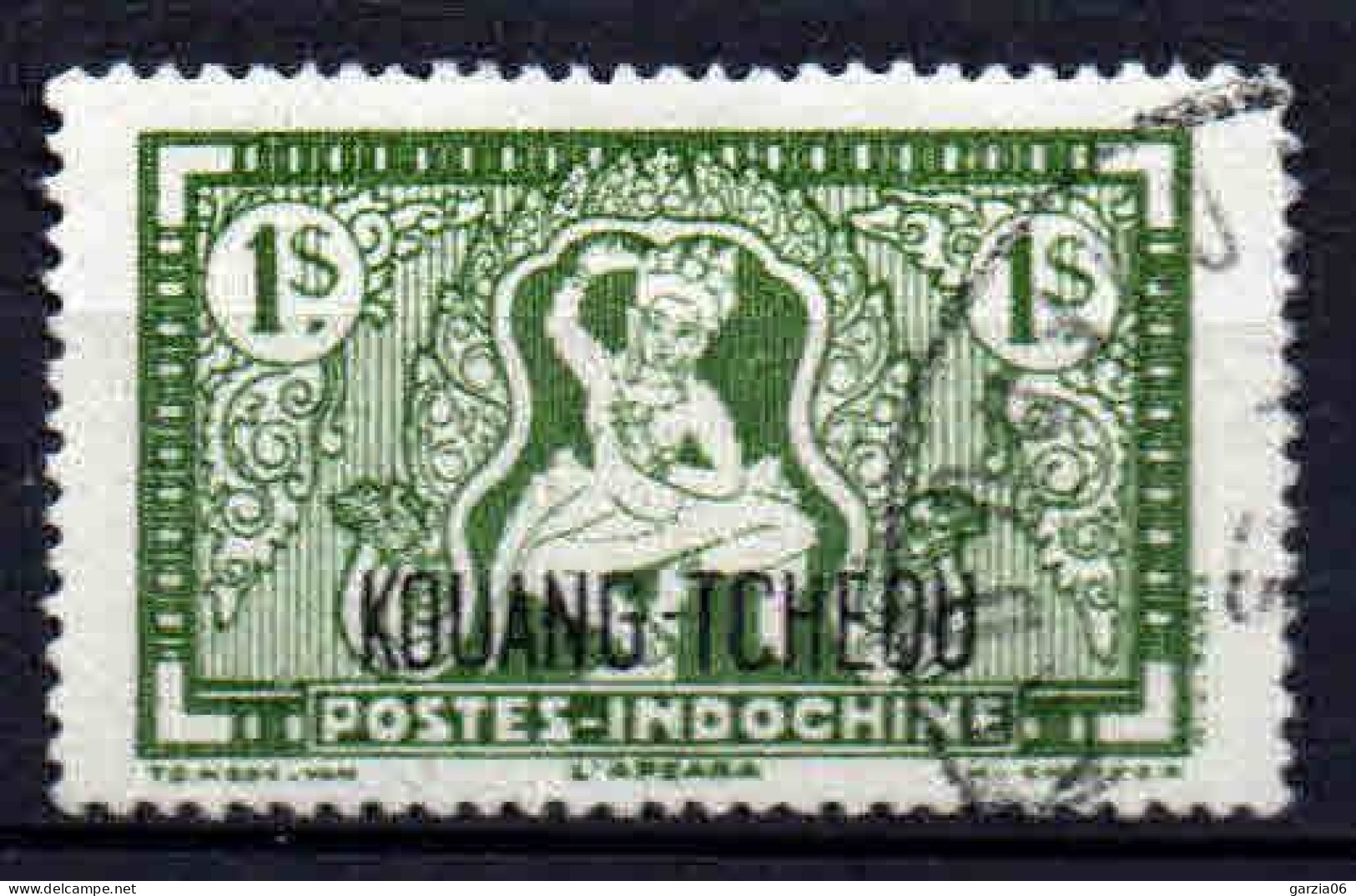 Kouang Tcheou  - 1942 - Tb D' Indochine Surch Sans RF  -  N° 154  - Oblit - Used - Used Stamps