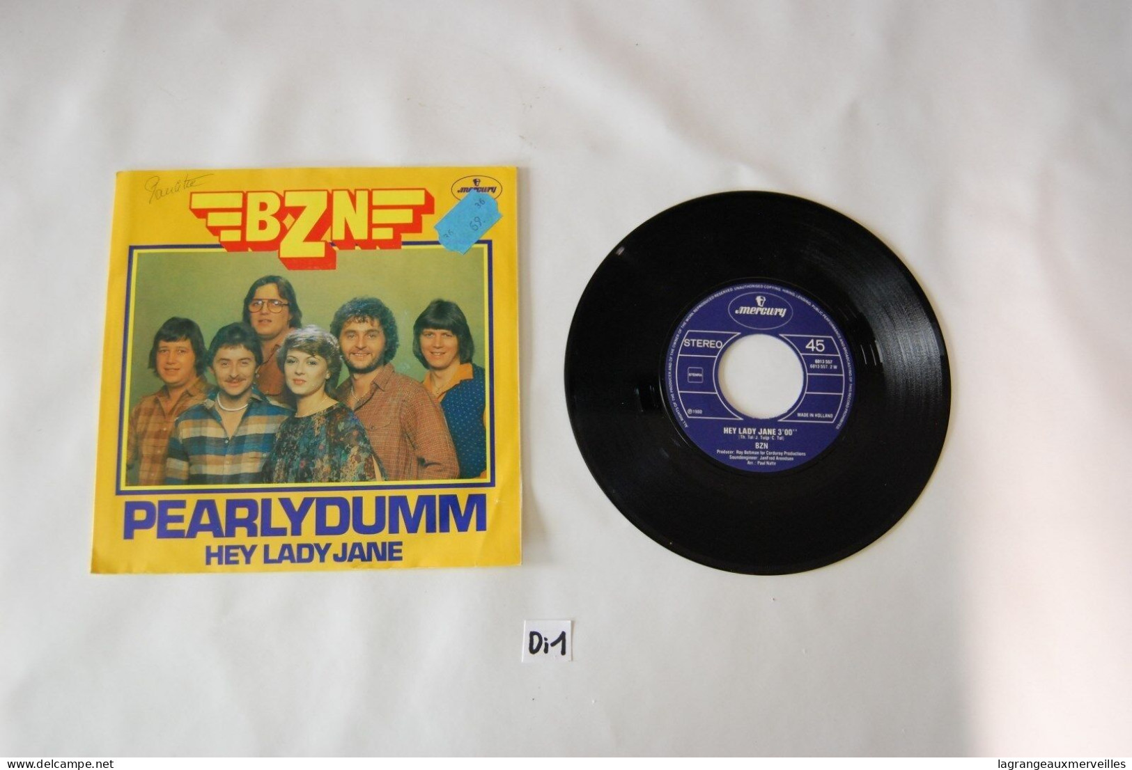 Di1- Vinyl 45 T - BZN - Pearlydumm - Hey Lady Jane - Country Et Folk