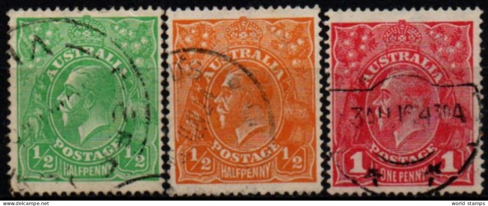 AUSTRALIE 1914-23 O - Usati