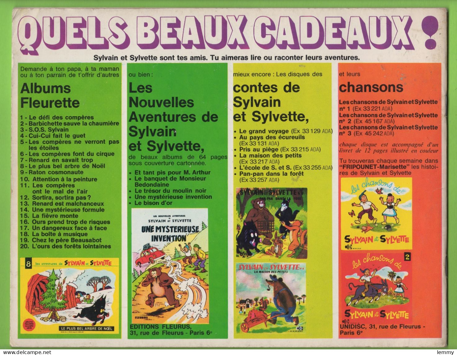 BD - LES AVENTURES DE SYLVAIN Et SYLVETTE - CE BRAVE CASIMIR - N° 40 - 1971 - Sylvain Et Sylvette