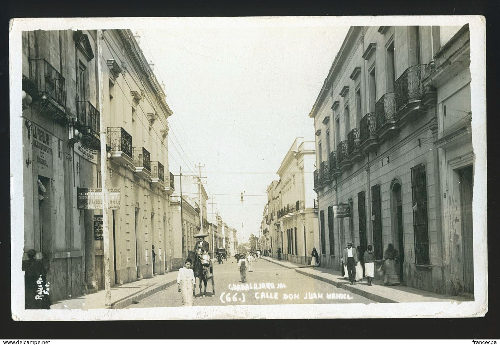 MEXIQUE 027 - Guadalajara Calle Don Juan Manuel - Mexique