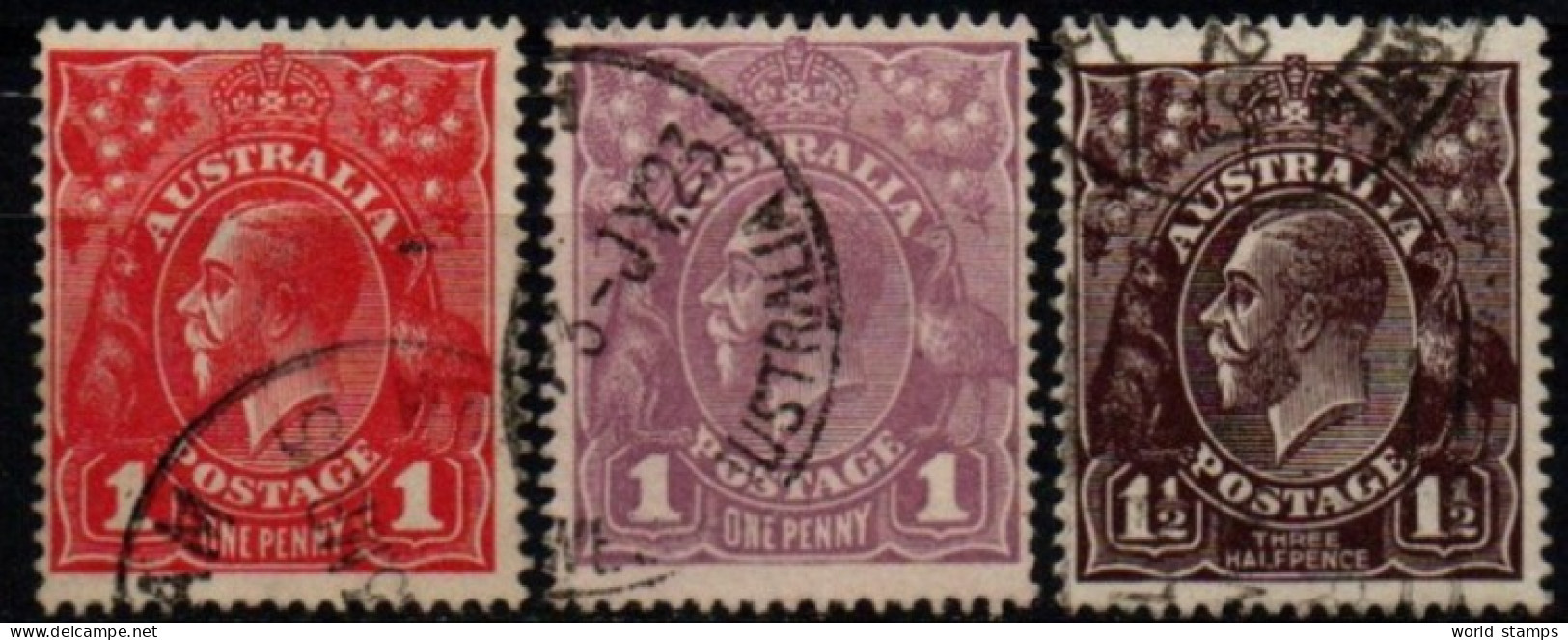 AUSTRALIE 1914-23 O - Gebraucht