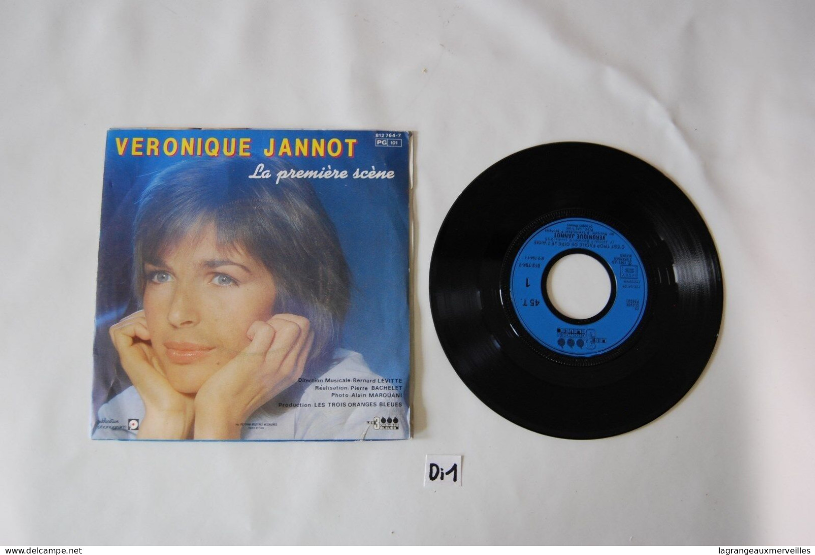 Di1- Vinyl 45 T - VERONIQUE JANNOT - C EST TROP FACILE DE DIRE JE T AIME - Other - French Music