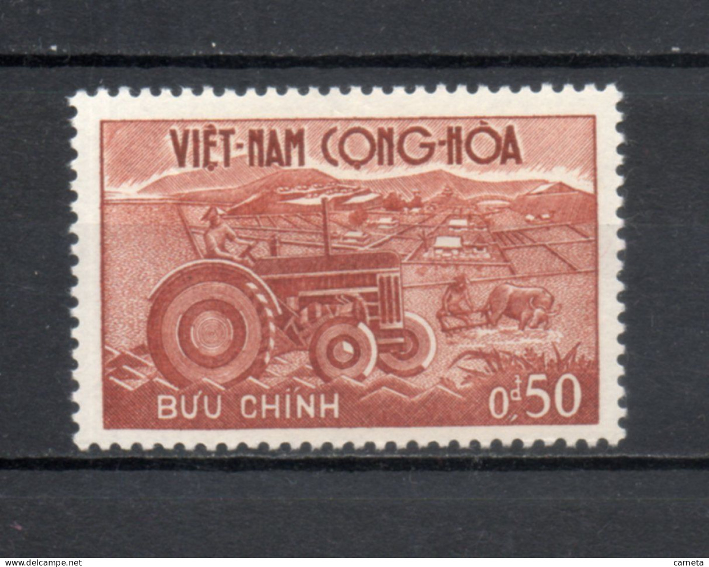 VIETNAM DU SUD   N° 153   NEUF SANS CHARNIERE COTE 0.35€    AGRICULTURE TRACTEUR - Viêt-Nam