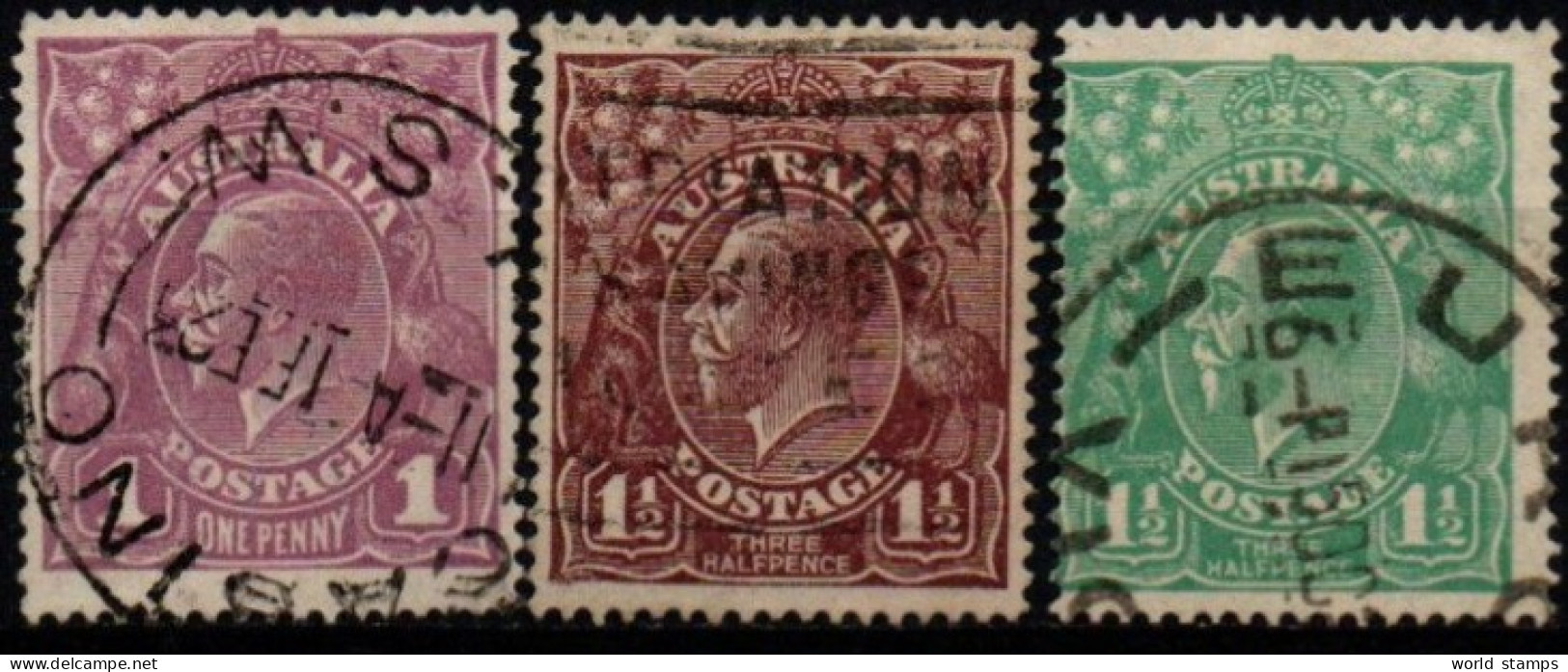 AUSTRALIE 1914-23 O - Used Stamps