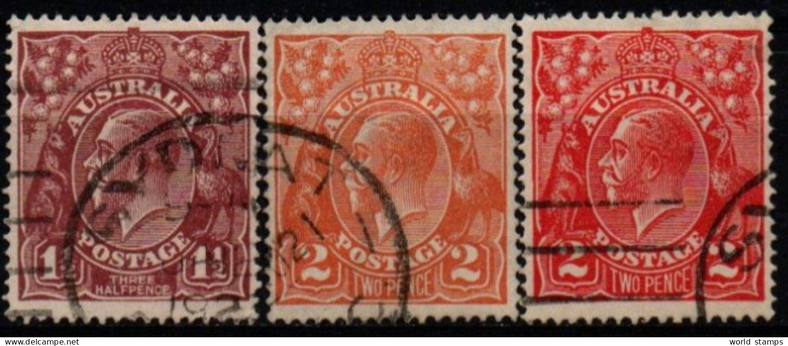 AUSTRALIE 1914-23 O - Used Stamps