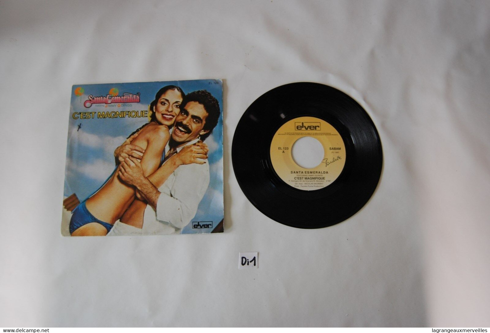 Di1- Vinyl 45 T - Santa Esmeralda - C'est Magnifique - Elver - Disco, Pop