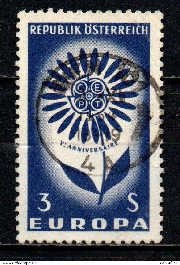 AUSTRIA - 1964 - EUROPA UNITA - CEPT - USATO - Usados