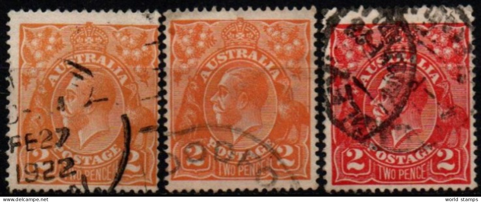 AUSTRALIE 1914-23 O - Used Stamps