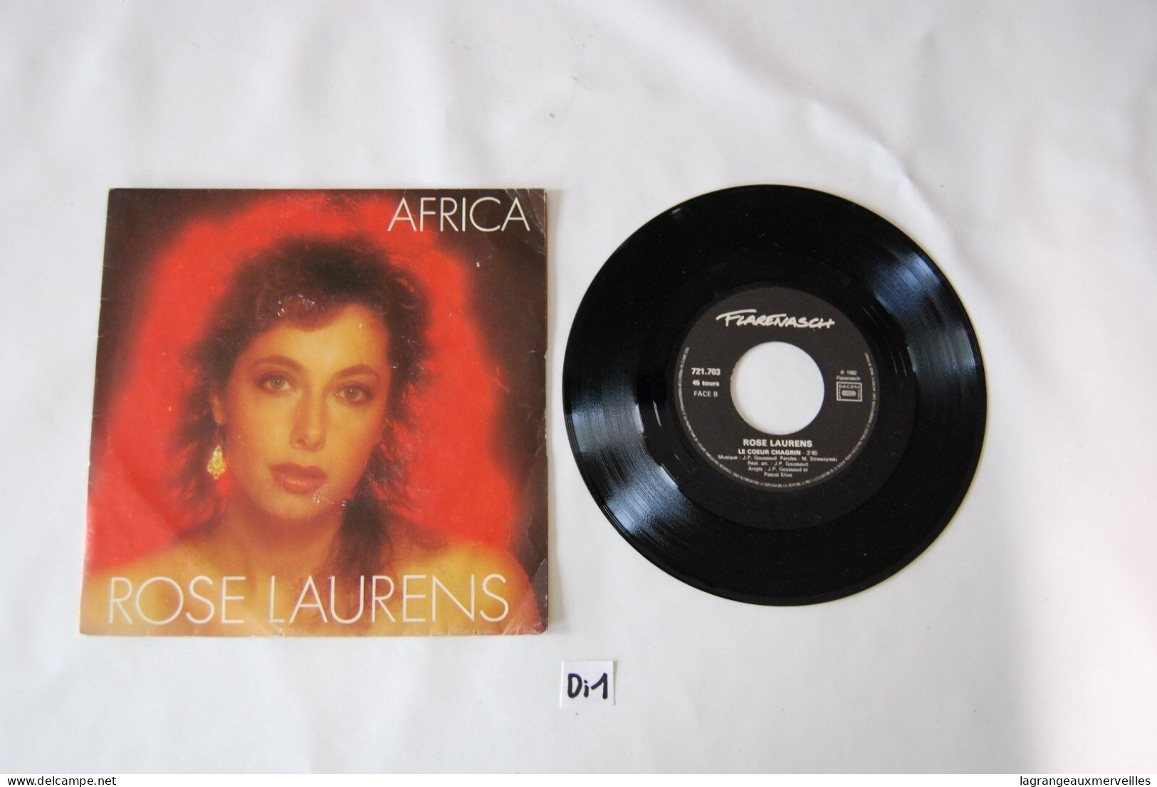 Di1- Vinyl 45 T - ROSE LAURENS - AFRICA - Sonstige - Franz. Chansons