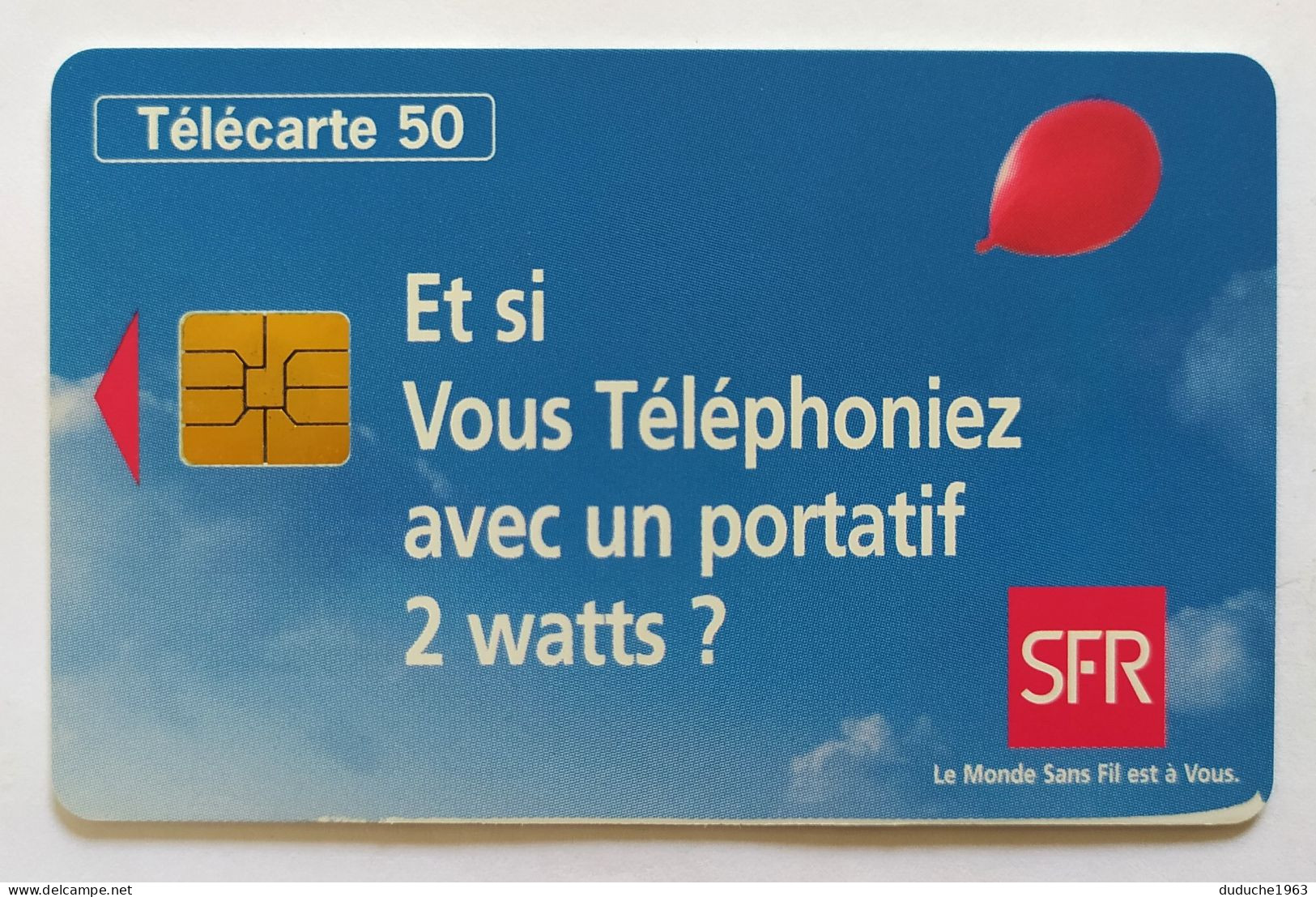 Télécarte France - SFR - Sin Clasificación