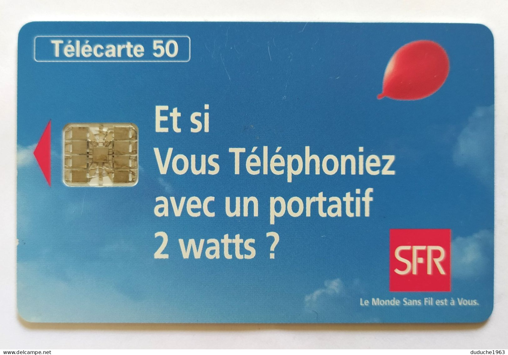 Télécarte France - SFR - Sin Clasificación