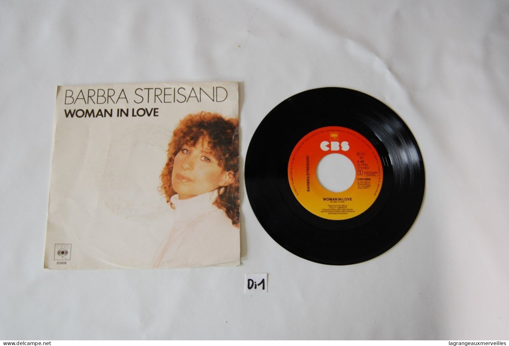 Di1- Vinyl 45 T - BARBRA STREISAND - WOMAN IN LOVE - Disco, Pop