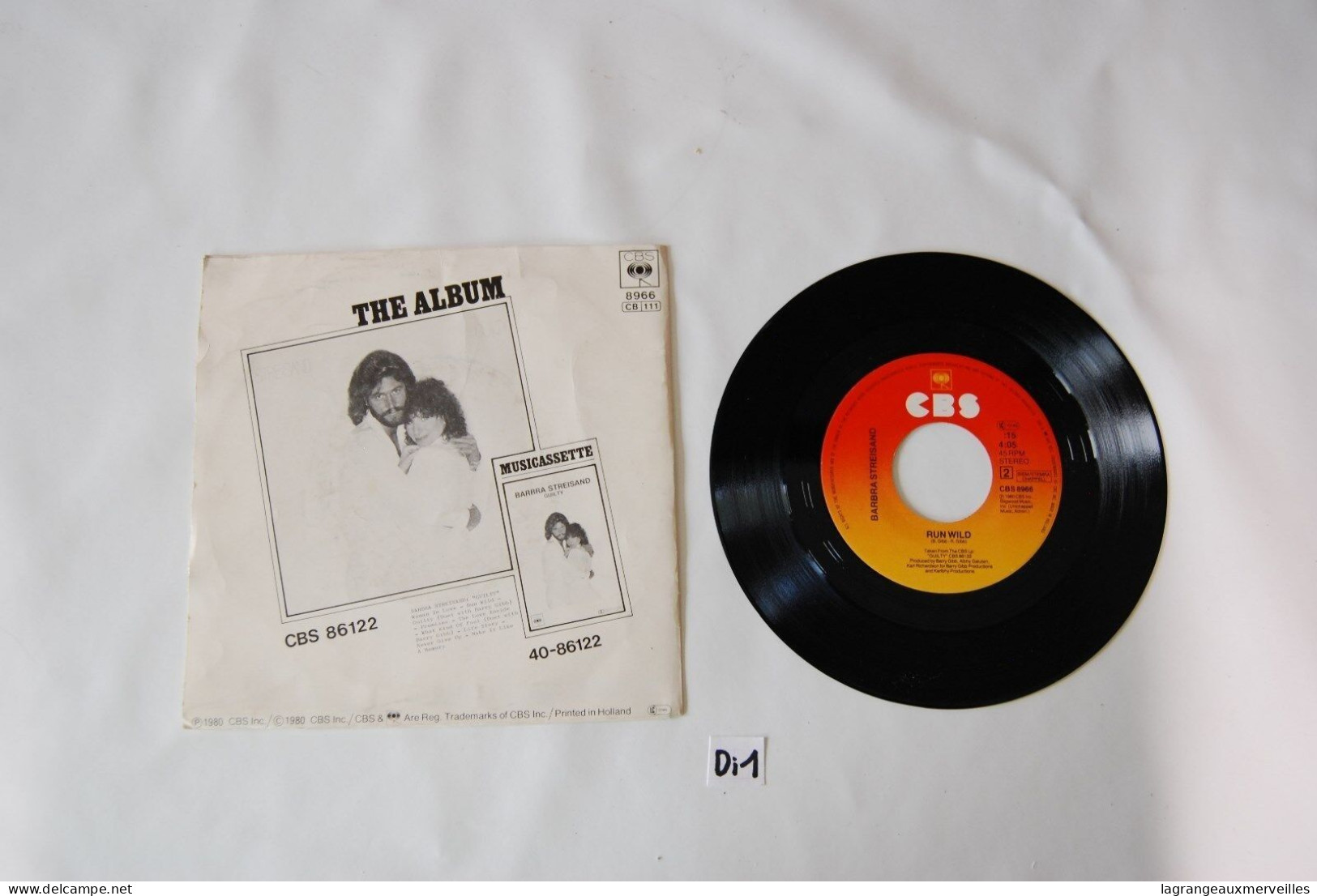 Di1- Vinyl 45 T - BARBRA STREISAND - WOMAN IN LOVE - Disco, Pop