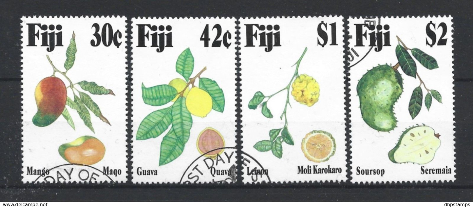 Fiji 1993 Fruit Y.T. 714/717 (0) - Fidji (1970-...)