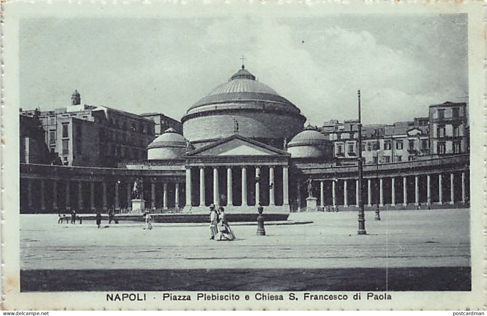 Italia - NAPOLI - Piazza Plebiscito E Chiesa S. Francesco Di Paola - Ed. Roberto Zedda - Napoli (Naples)