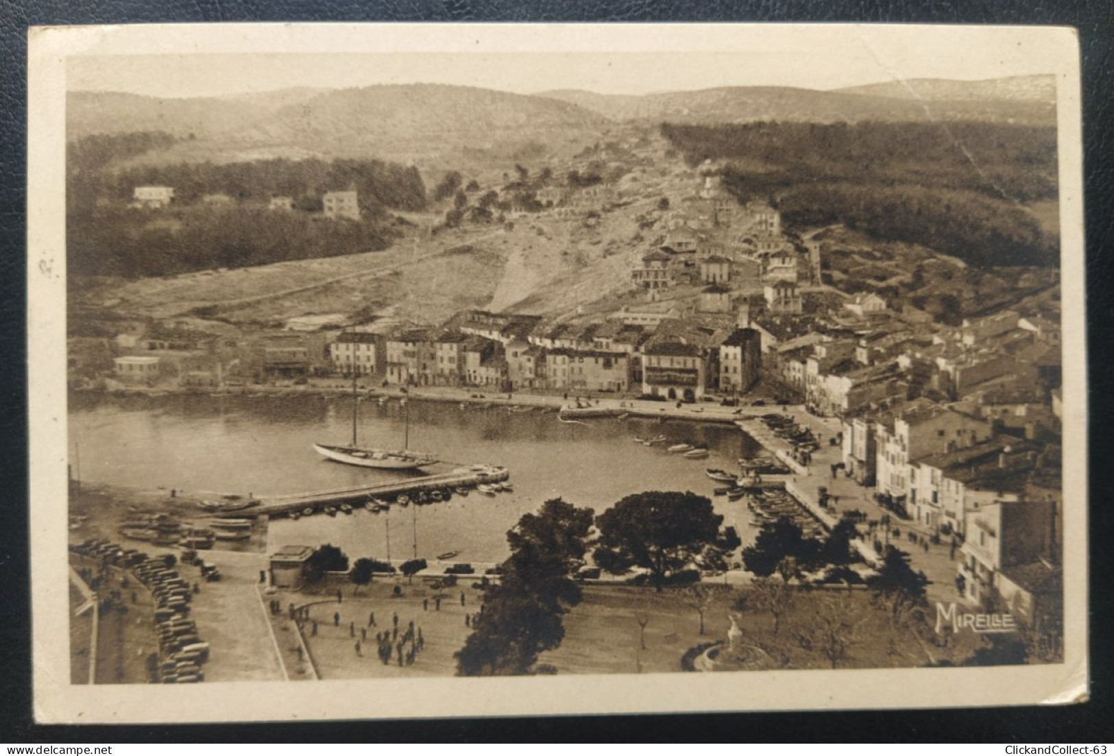 Carte Postale Cassis Oblitération Daguin Cassis - 1921-1960: Période Moderne