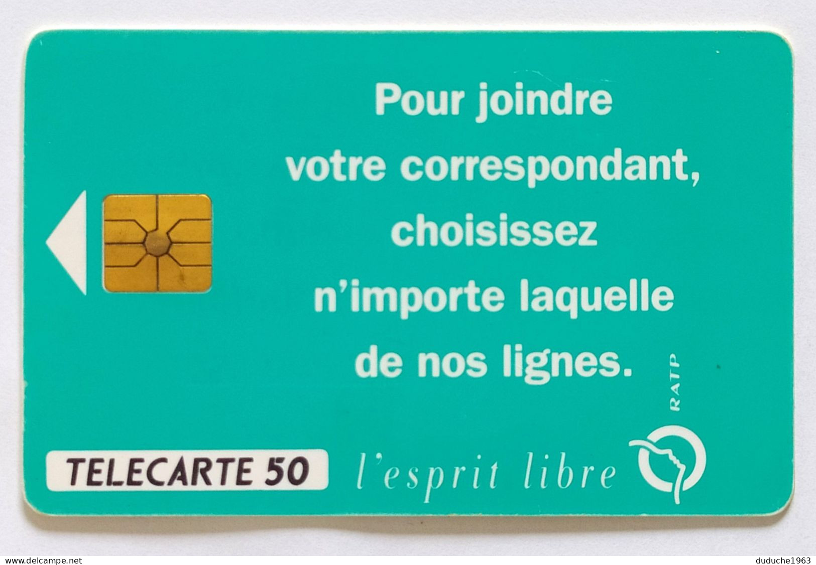 Télécarte France - RATP - Unclassified