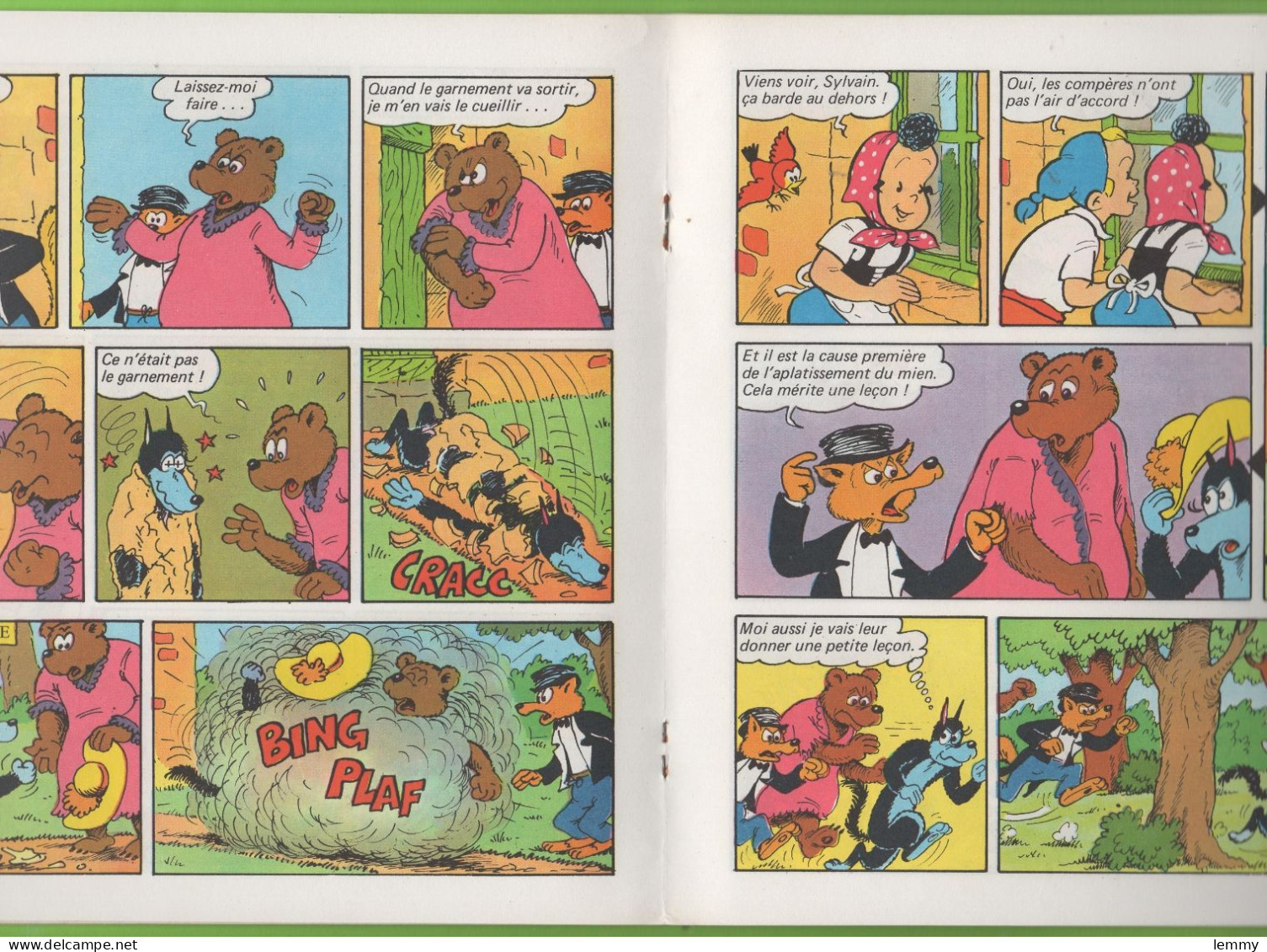 BD - LES AVENTURES DE SYLVAIN Et SYLVETTE - LA STATUE DU COMMANDEUR - N° 45 - 1971 - Sylvain Et Sylvette