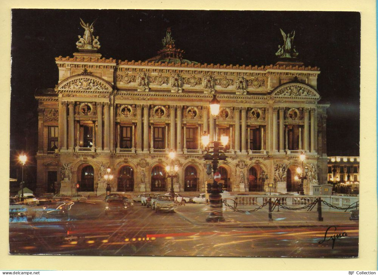 PARIS La Nuit : L'Opéra (voir Scan Recto/verso) - París La Noche