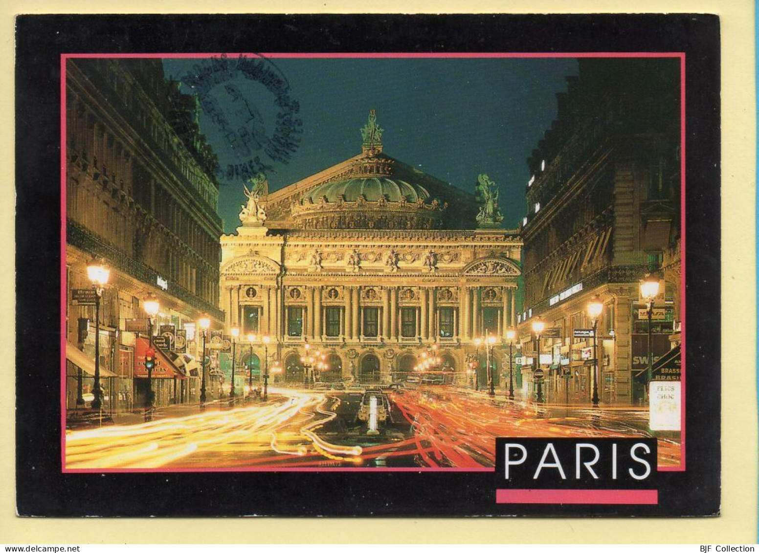 PARIS La Nuit : L'Opéra (voir Scan Recto/verso) - Parijs Bij Nacht