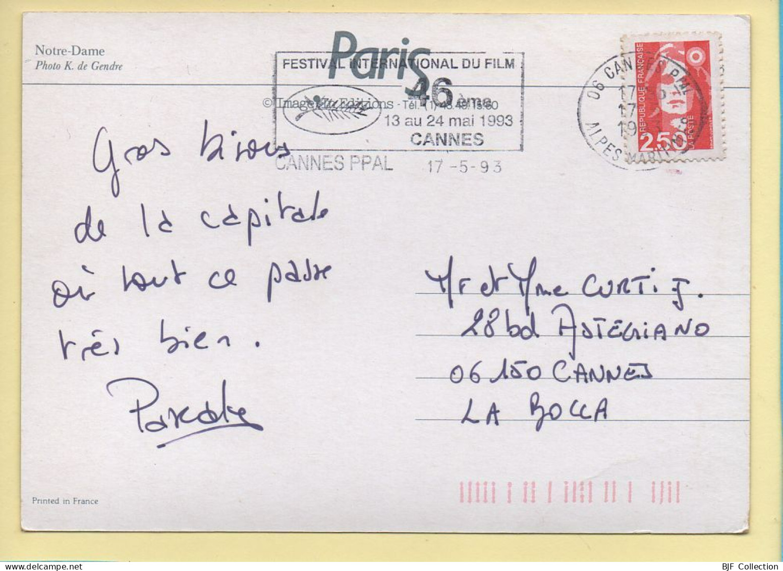 PARIS (04) Notre-Dame (voir Scan Recto/verso) - Arrondissement: 04