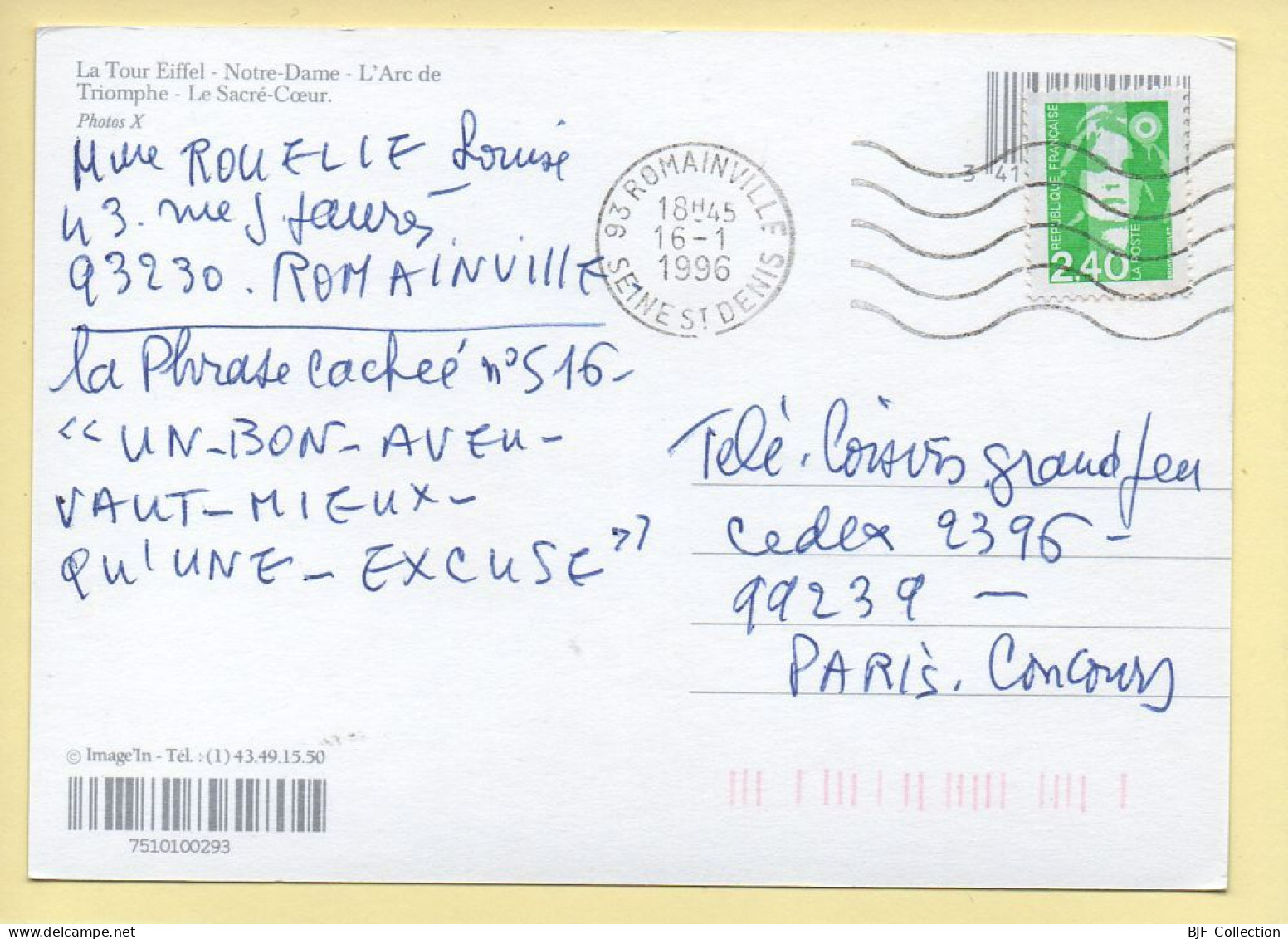 PARIS : Multivues (voir Scan Recto/verso) - Panorama's