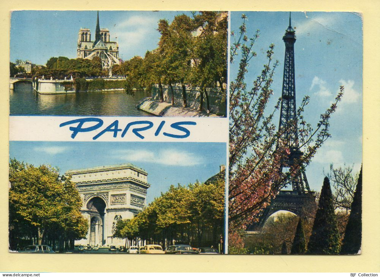 PARIS : 3 Vues (voir Scan Recto/verso) - Cartas Panorámicas