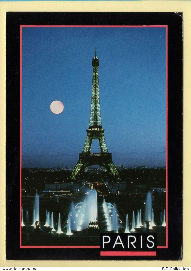 PARIS La Nuit : La Tour Eiffel (voir Scan Recto/verso) - Paris By Night
