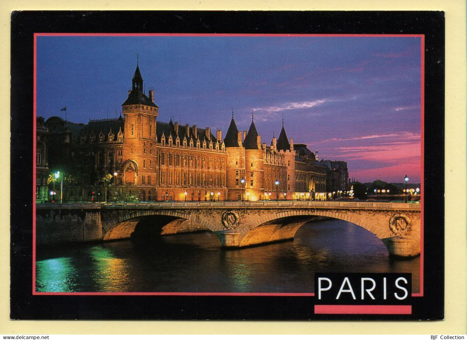 PARIS La Nuit : La Conciergerie (voir Scan Recto/verso) - Paris By Night