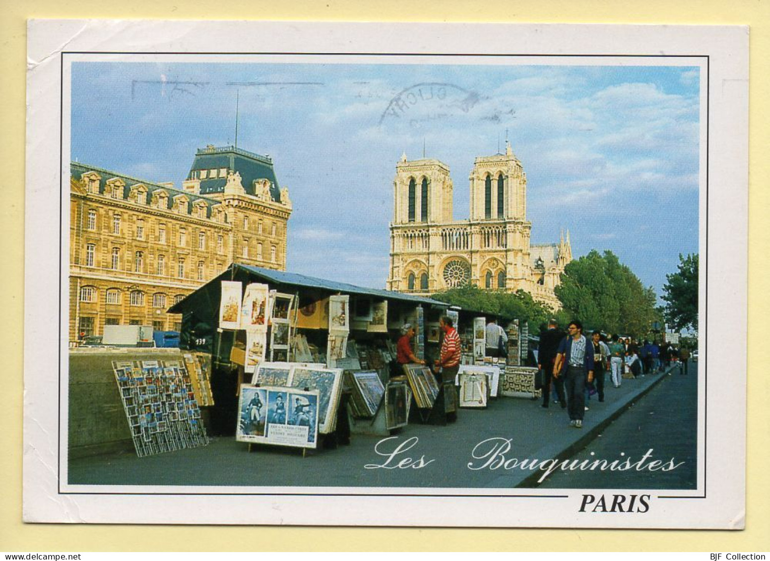 PARIS (04) Notre-Dame Et Les Bouquinistes (animée) (voir Scan Recto/verso) - Arrondissement: 04
