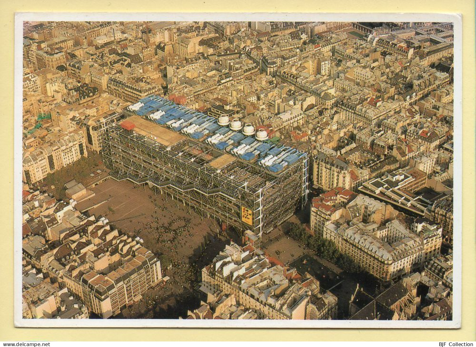 PARIS (04) Le Centre Pompidou Et Le Marais / Vue Aérienne (2 Scans) - Distretto: 04