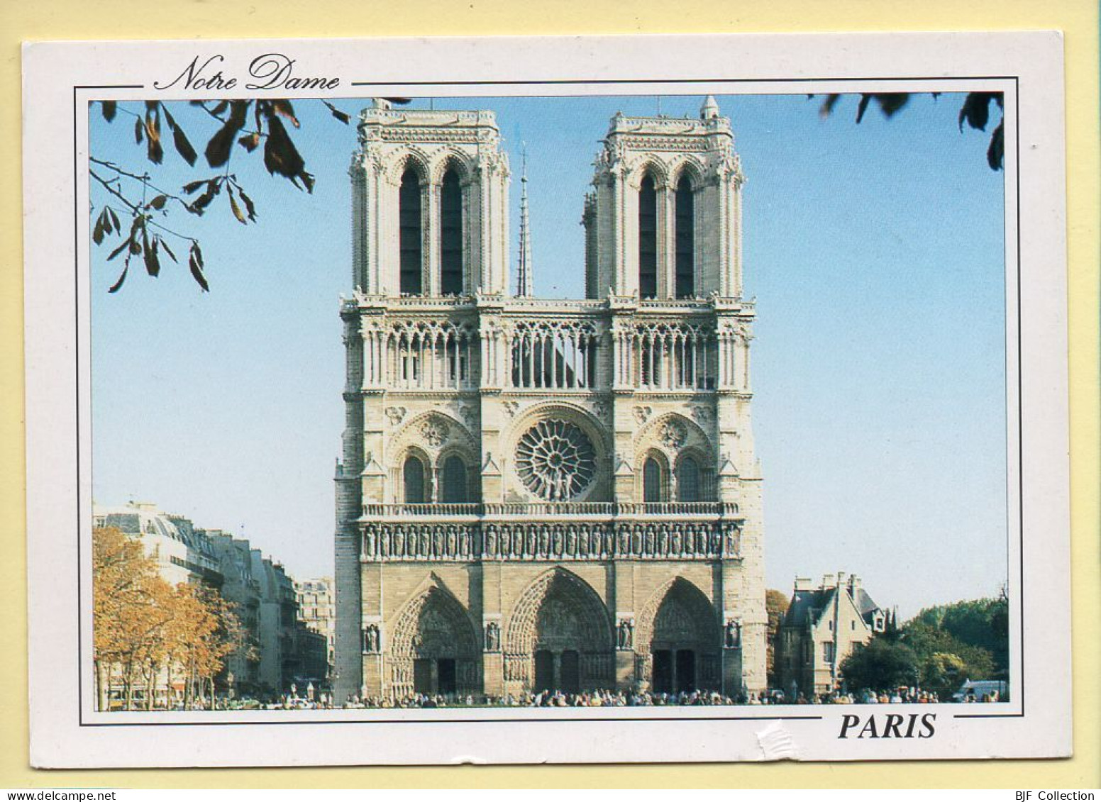 PARIS (04) La Cathédrale Notre-Dame (2 Scans) - Arrondissement: 04