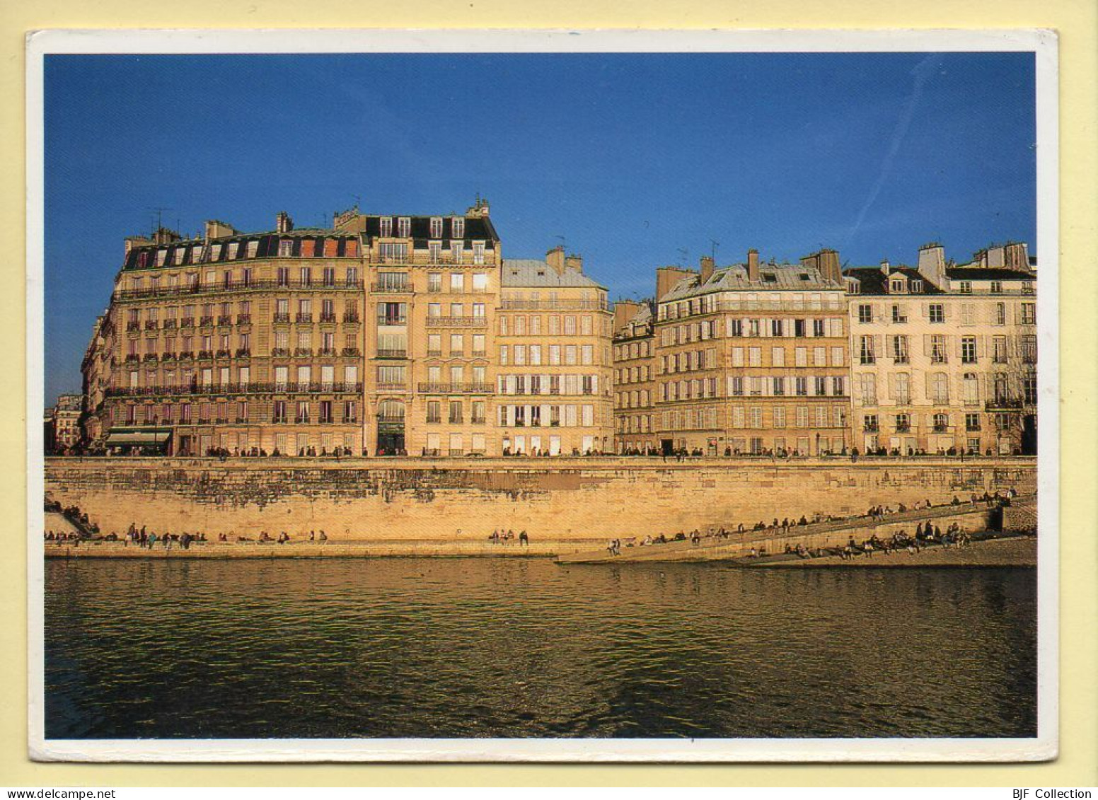 PARIS (04) L'île Saint-Louis / Quai D'Orléans (animée) (voir Scan Recto/verso) - Arrondissement: 04