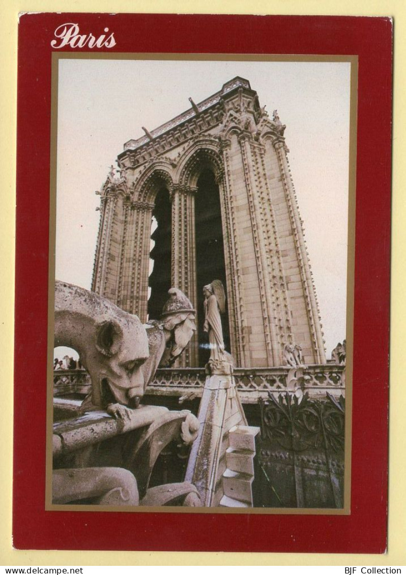 PARIS (04) Gargouilles Et Tour De La Cathédrale Notre-Dame De Paris (voir Scan Recto/verso) - Arrondissement: 04