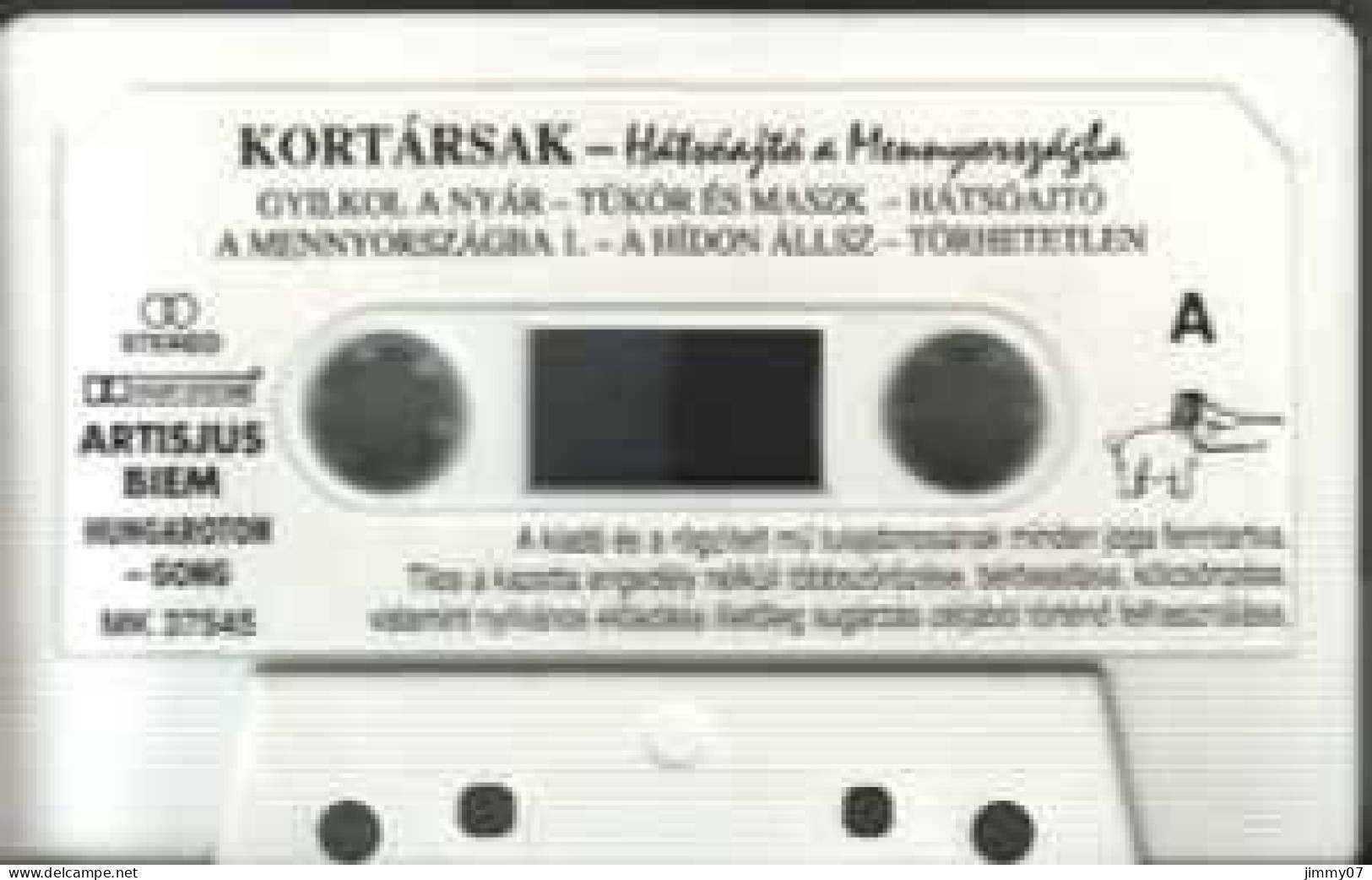 Kortársak - Hátsóajtó A Mennyországba (Cass, Album) - Cassettes Audio