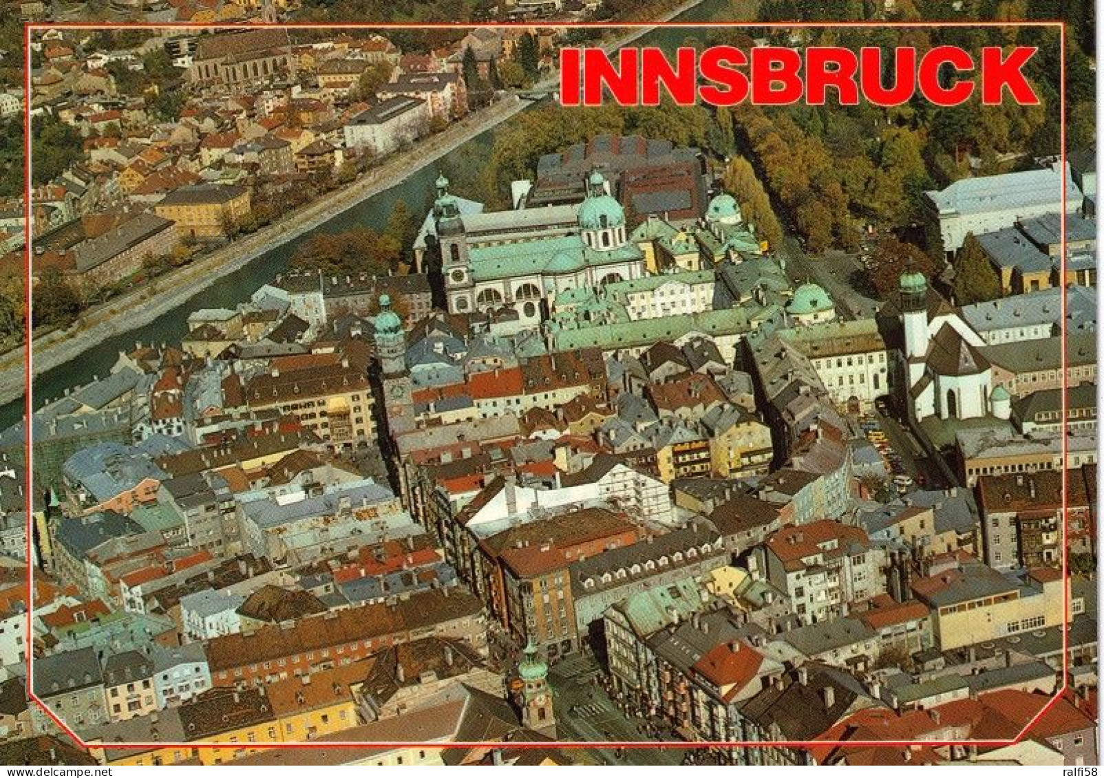 11 AK Österreich * Innsbruck Stadtturm, Goldenes Dachl (2x), Triumphpforte, 3 Luftbildaufnahmen, Annasäule, Hofkirche * - Innsbruck